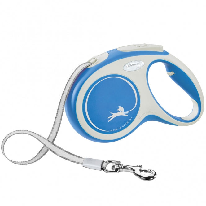 FLEXI Rollleine New COMFORT Gurt - 5m, bis 25kg