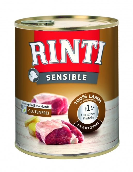 Rinti Dose Sensible Lamm & Kartoffeln 800g X 6
