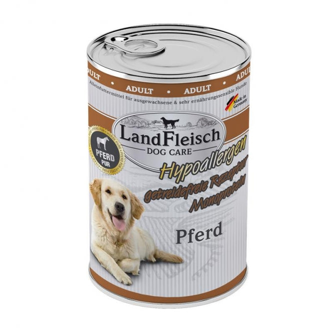Landfleisch Dog Care Hypoallergen Pferd 400g X6