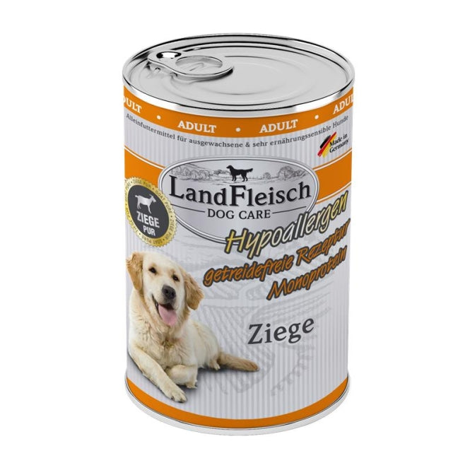 Landfleisch Dog Care Hypoallergen Ziege 400g X6
