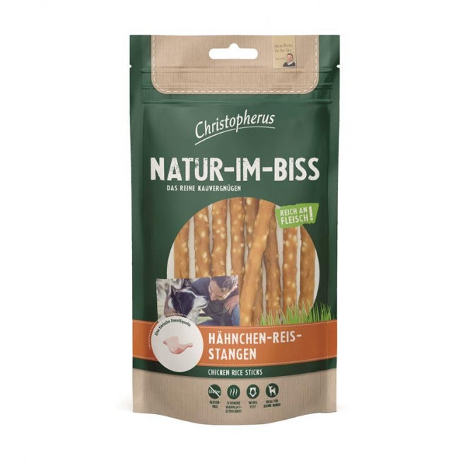 Christopherus Snack Hähnchen-Reis-Stangen 70g X 12