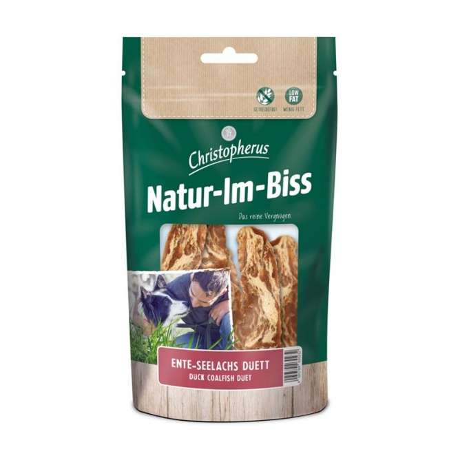 Christopherus Snack Ente-Seelachs-Duett 70g X 12