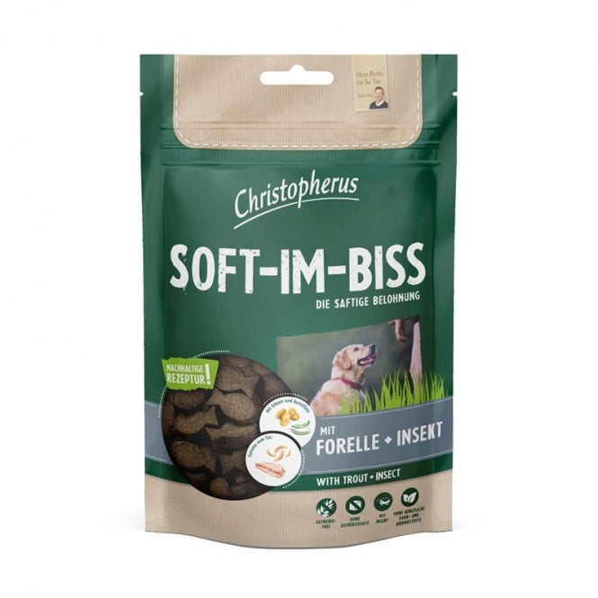 Christopherus Soft-Im-Biss mit Forelle & Insekt 125g x 12