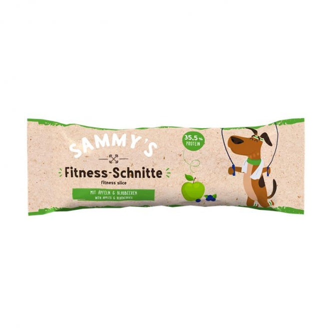 Bosch Sammys Fitness-Schnitte mit Äpfeln & Blaubeeren 25g X 20
