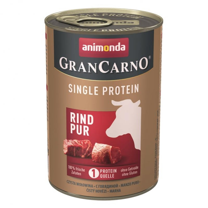 Animonda GranCarno Adult Rind pur – 6er-Pack