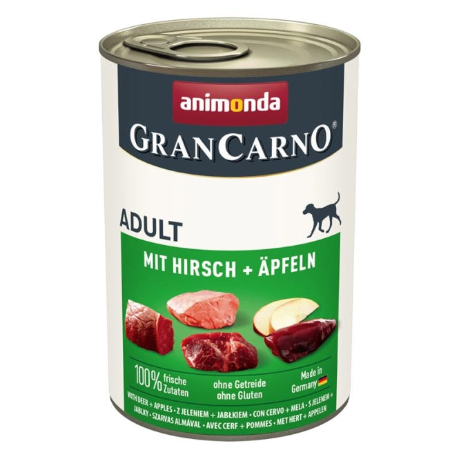 Animonda GranCarno Adult mit Hirsch & Äpfeln X 6