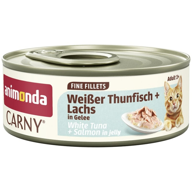 Animonda Carny Fine Filets Thunfisch & Lachs – 12 × 60 g