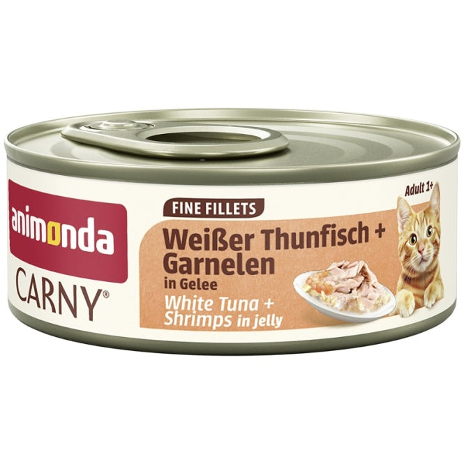 Animonda Carny Fine Filets Thunfisch & Garnelen – 12 × 60 g