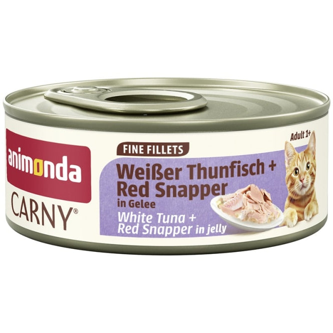 Animonda Carny Fine Filets Thunfisch & Red Snapper – 12 × 60 g