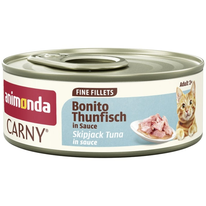Animonda Carny Fine Filets Bonito-Thunfisch – 12 × 60 g