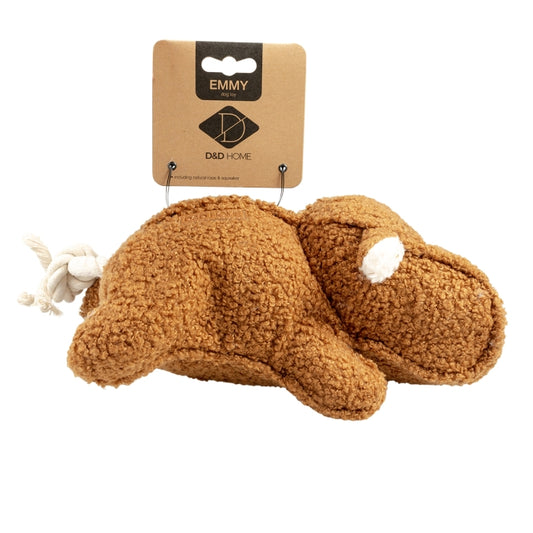 D&D Hundespielzeug Emmy Teddystoff - braun