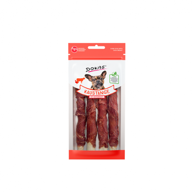 Dokas Dog Snack Kaustange mit Entenbrust 200g
