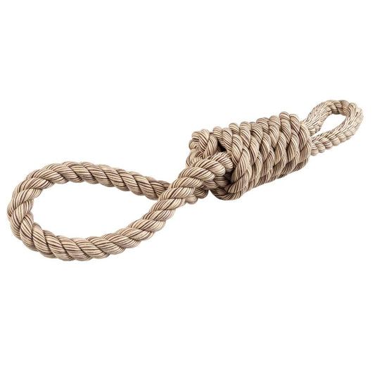 Duvoplus Flossy Zerrseil 2 Schlaufen - braun