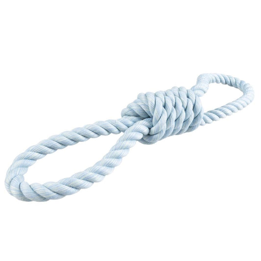 Duvoplus Flossy Zerrseil 2 Schlaufen - blau