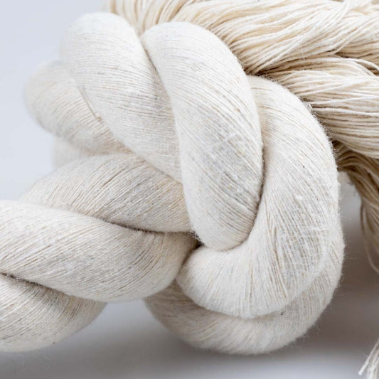 Duvoplus ECO Baumwollseil mit 4 Knoten - weiß