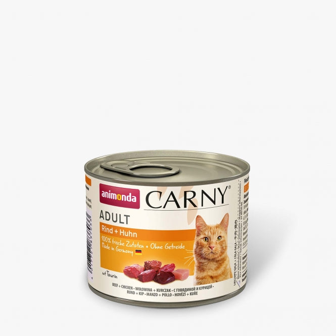 Animonda Cat Dose Carny Adult Rind & Huhn X 6