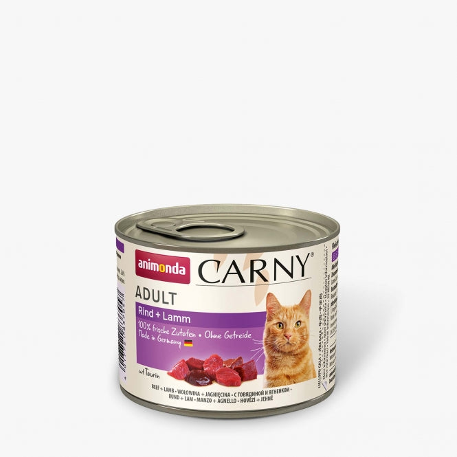 Animonda Cat Dose Carny Adult Rind & Lamm X 6
