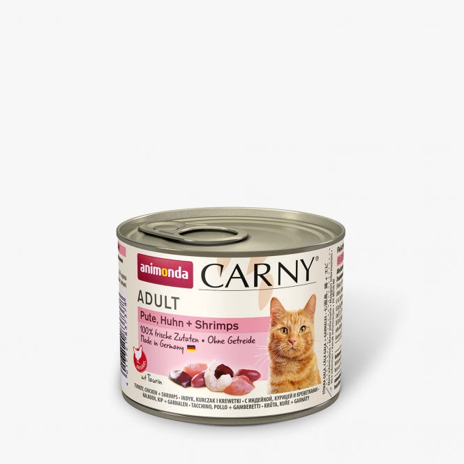 Animonda Cat Dose Carny Adult Pute & Huhn & Shrimps X 6