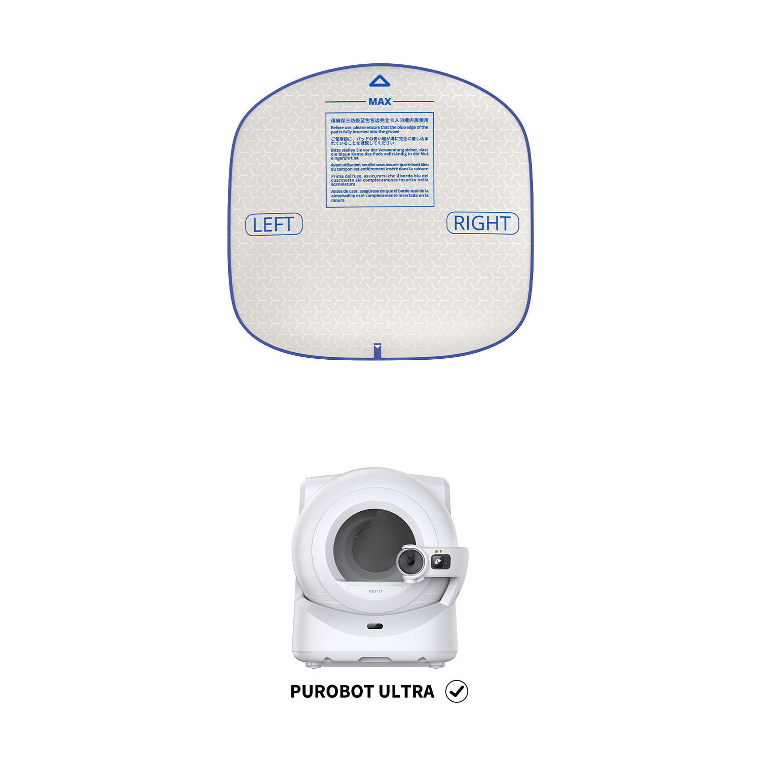 High Performance Cat Litter Pad Ultra (Only for Purobot Ultra)-0