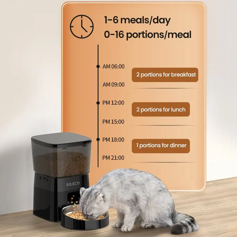 Smart Control Automatische Futterautomat für Hunden und Katzen