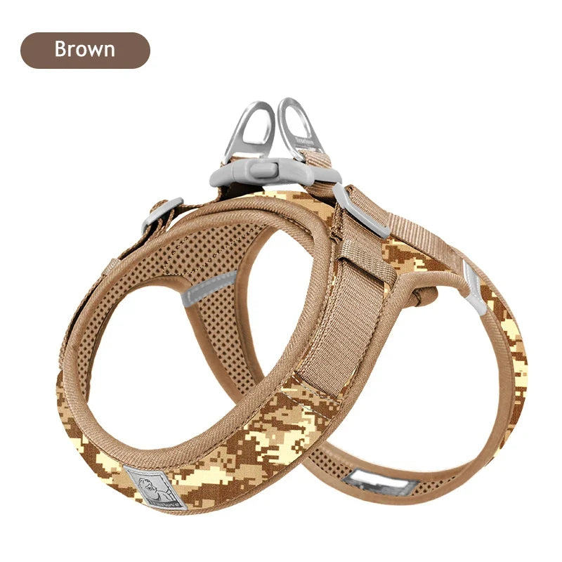 Truelove Floral Mesh Harness for Dogs Cats