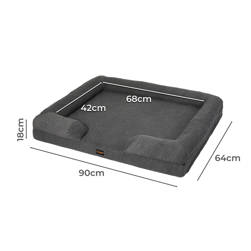 PaWz Memory Foam Pet Sofa Bed