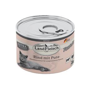 Landfleisch Cat Adult Pastete Rind & Pute 195g X6