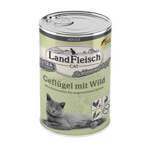 Landfleisch Cat Adult Schlemmertopf Geflügel & Wild 400 g X6